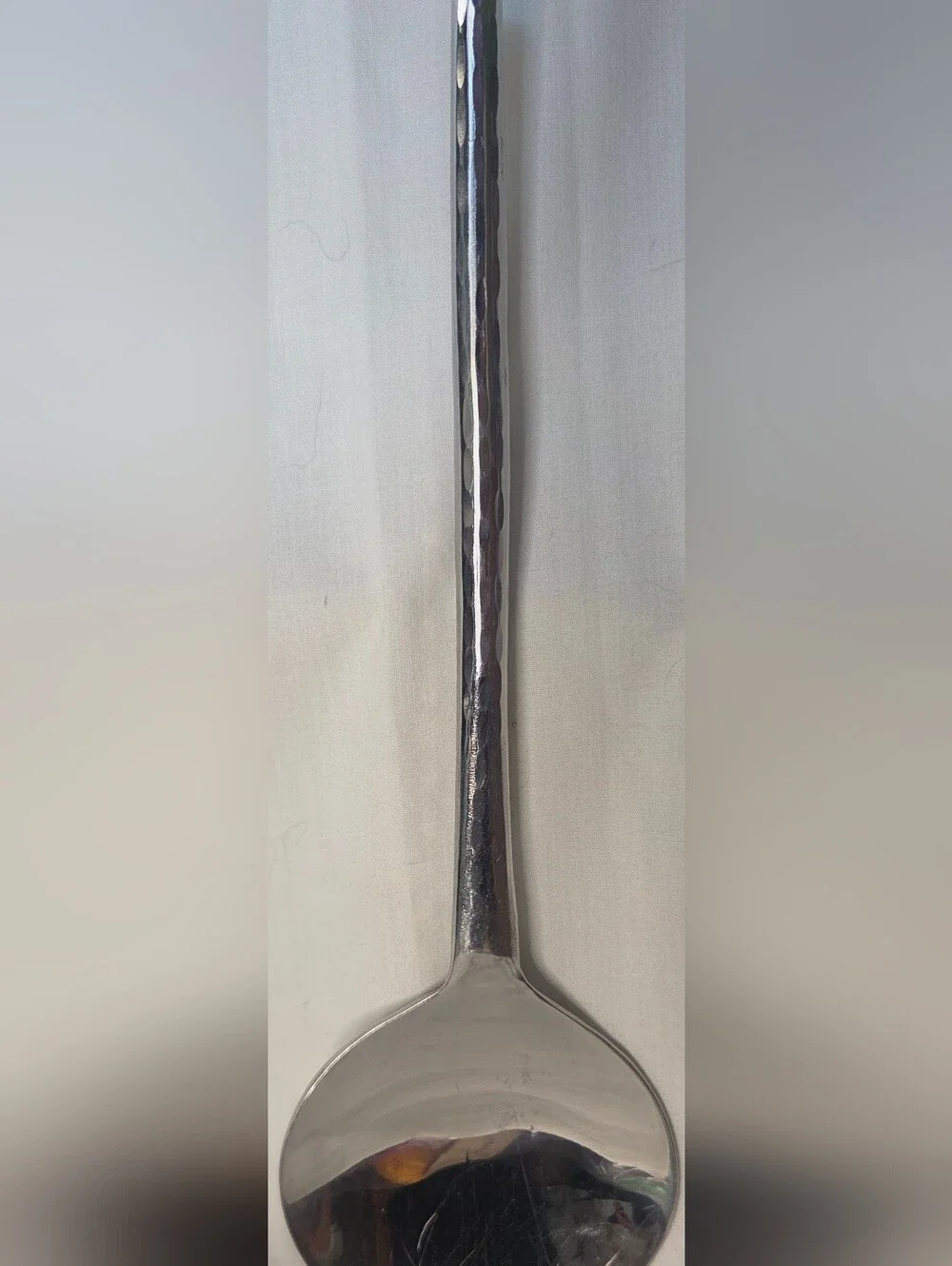 MCM Williams-Sonoma Stainless Steel 10” Serving Utensil Minimalist Hammered
